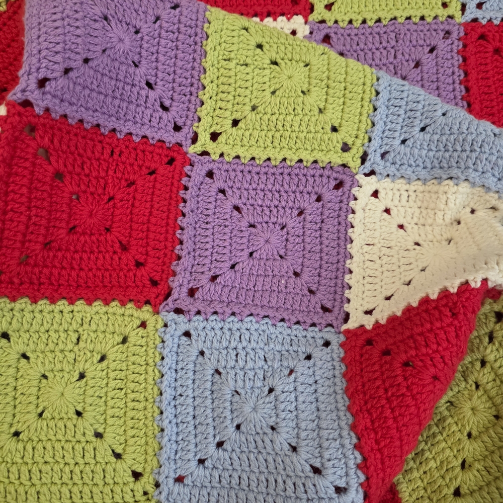 Colorful Patchwork Knit Dress - Picture 5 of 10